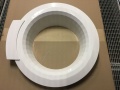 Brandt Washing Machine Window - As0019317 Assembly Loading Door--blanco